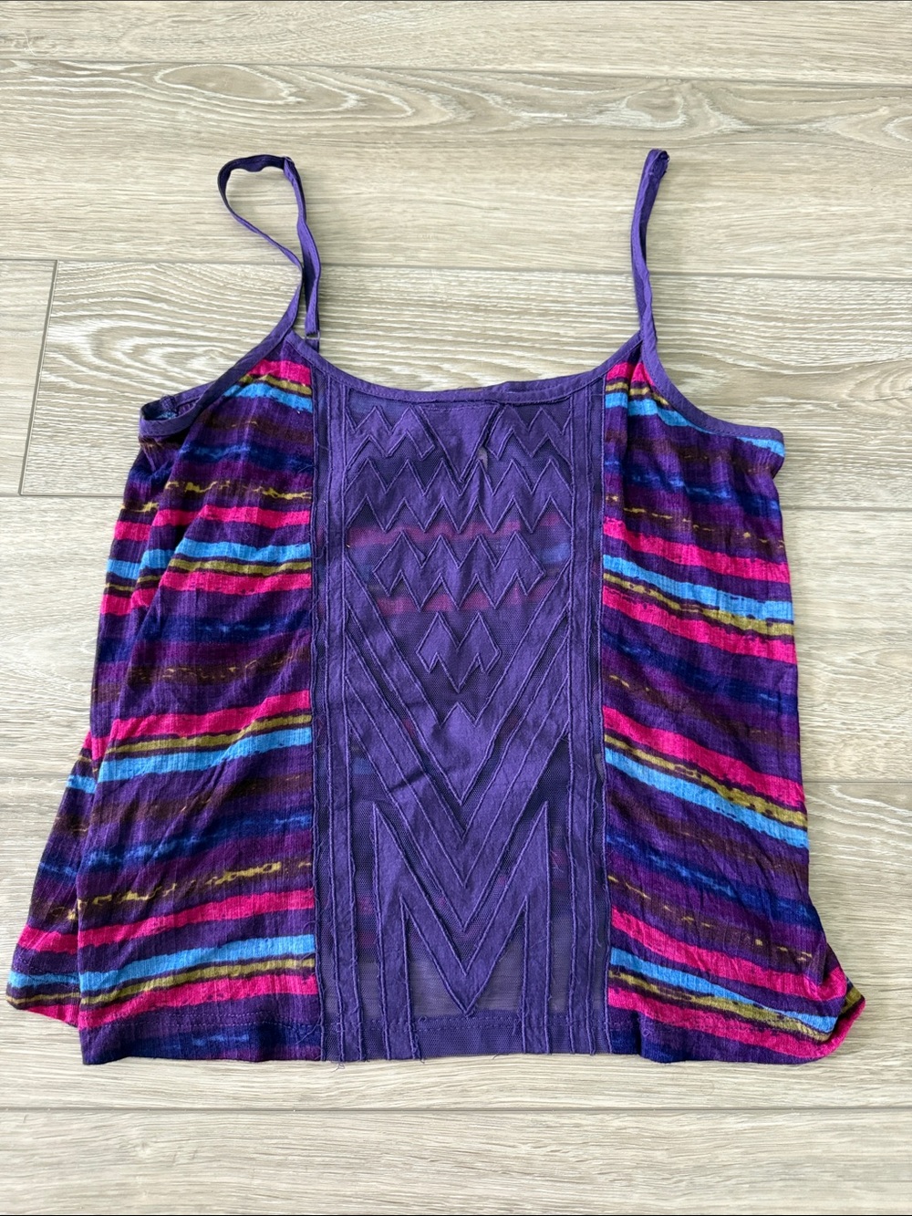 Free People Purple Tank Top, Sz M